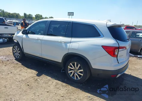 2020 Honda Pilot 2Wd Ex z USA, uszkodzony, nr VIN 5FNYF5H36LB001429